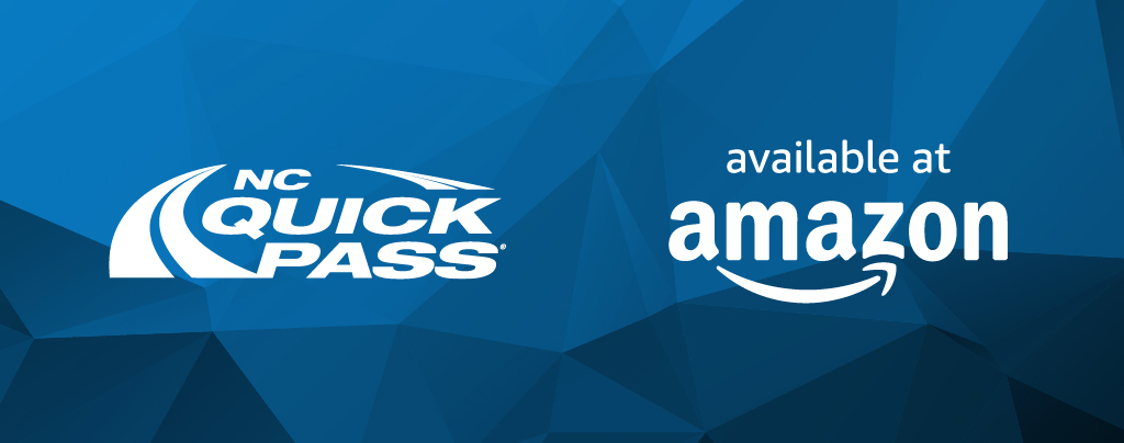 Logos for NC Quick Pass and Amazon